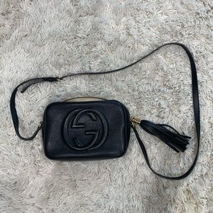 Gucci disco bag, black